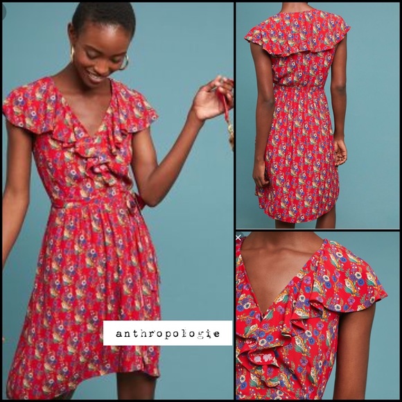 rosalia wrap dress
